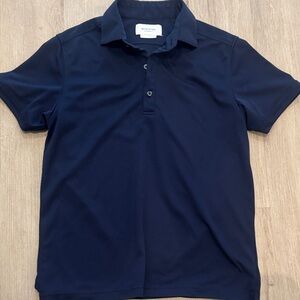 Ministry of Supply Dark Blue Polo Shirt
